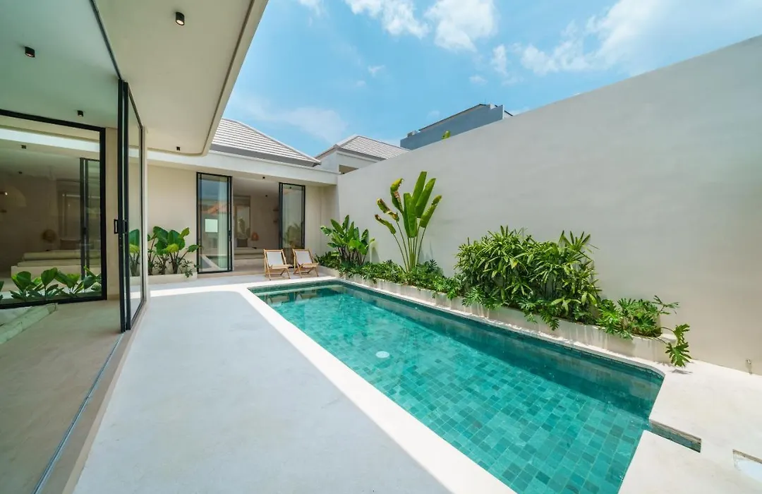 Villa Leros - Modern Chic 2Br Mediterranean Villa In Canggu!-1